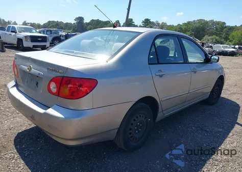 2003 Toyota Corolla Le из США, поврежденный, VIN 1NXBR32E43Z156219